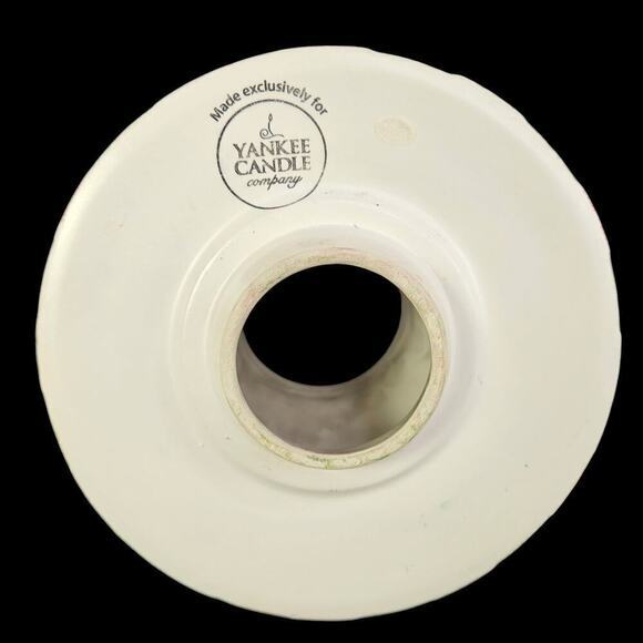 Yankee Candle Snowman Large Shade Winter Scene Embossed Ceramic Children Quilt - Picture 5 of 7